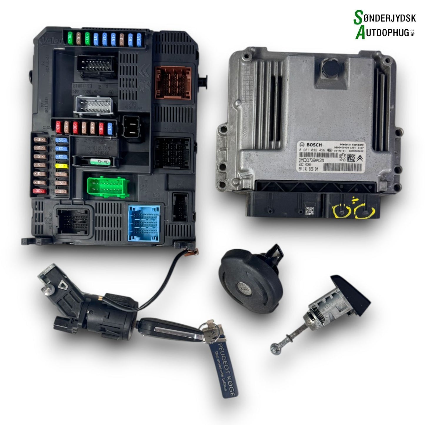 Peugeot 308 Startspærre Med OEM Nr. 0281032456 Fra Peugeot Ophugger