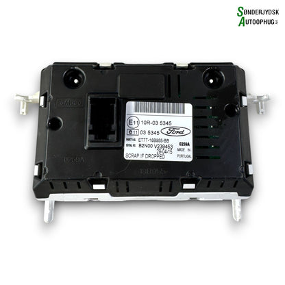 Ford Fiesta 7 Radio, Multi Display Med OEM Nr. ET7T18B955BB Fra Ford Ophugger