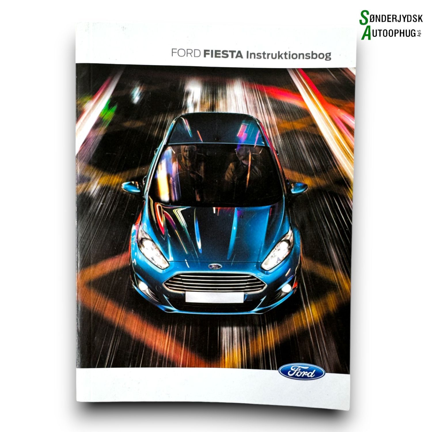 Ford Fiesta 7 Instruktionsbog Med OEM Nr. DANSK Fra Ford Ophugger