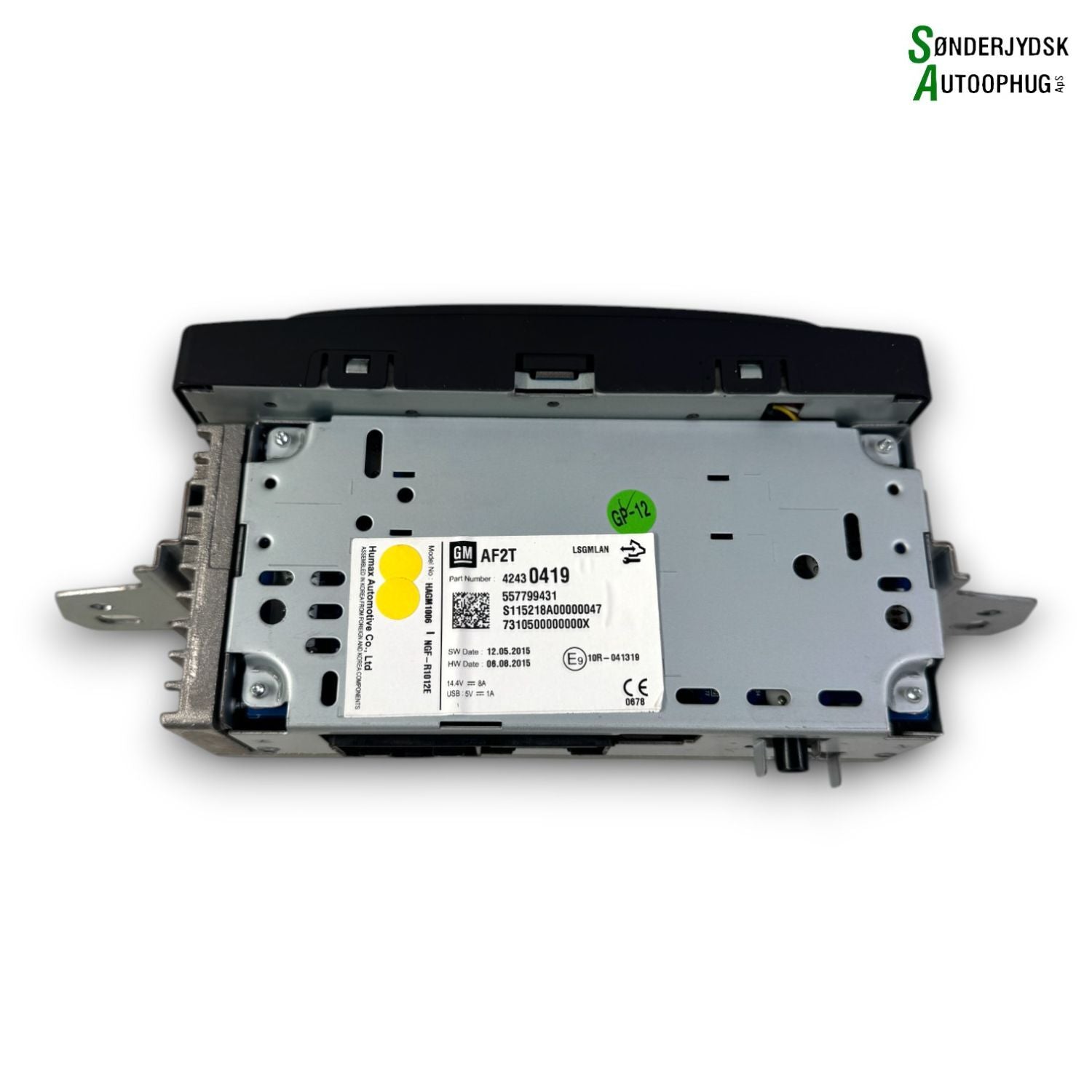 Opel Karl Radio, Multi Display Med OEM Nr. 557799431 Fra Opel Ophugger