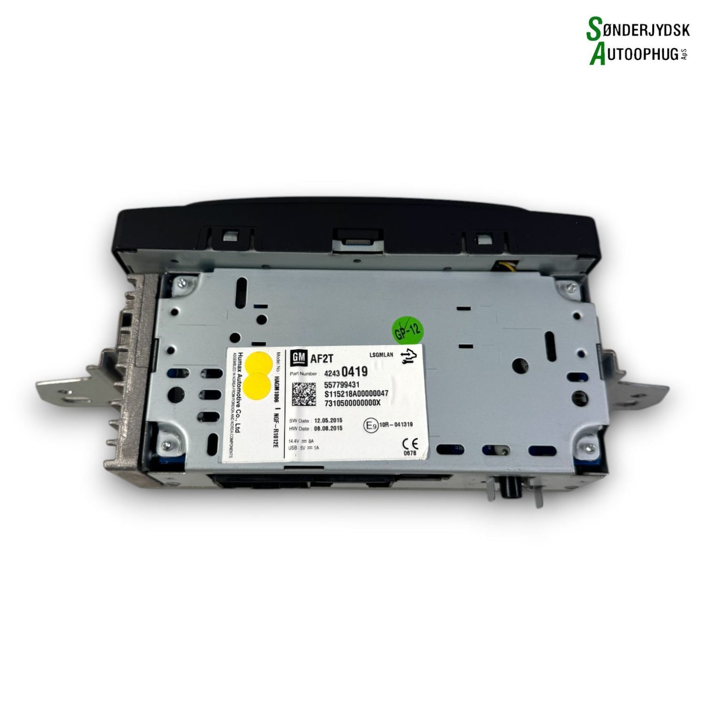 Opel Karl Radio, Multi Display Med OEM Nr. 42486761 Fra Opel Ophugger