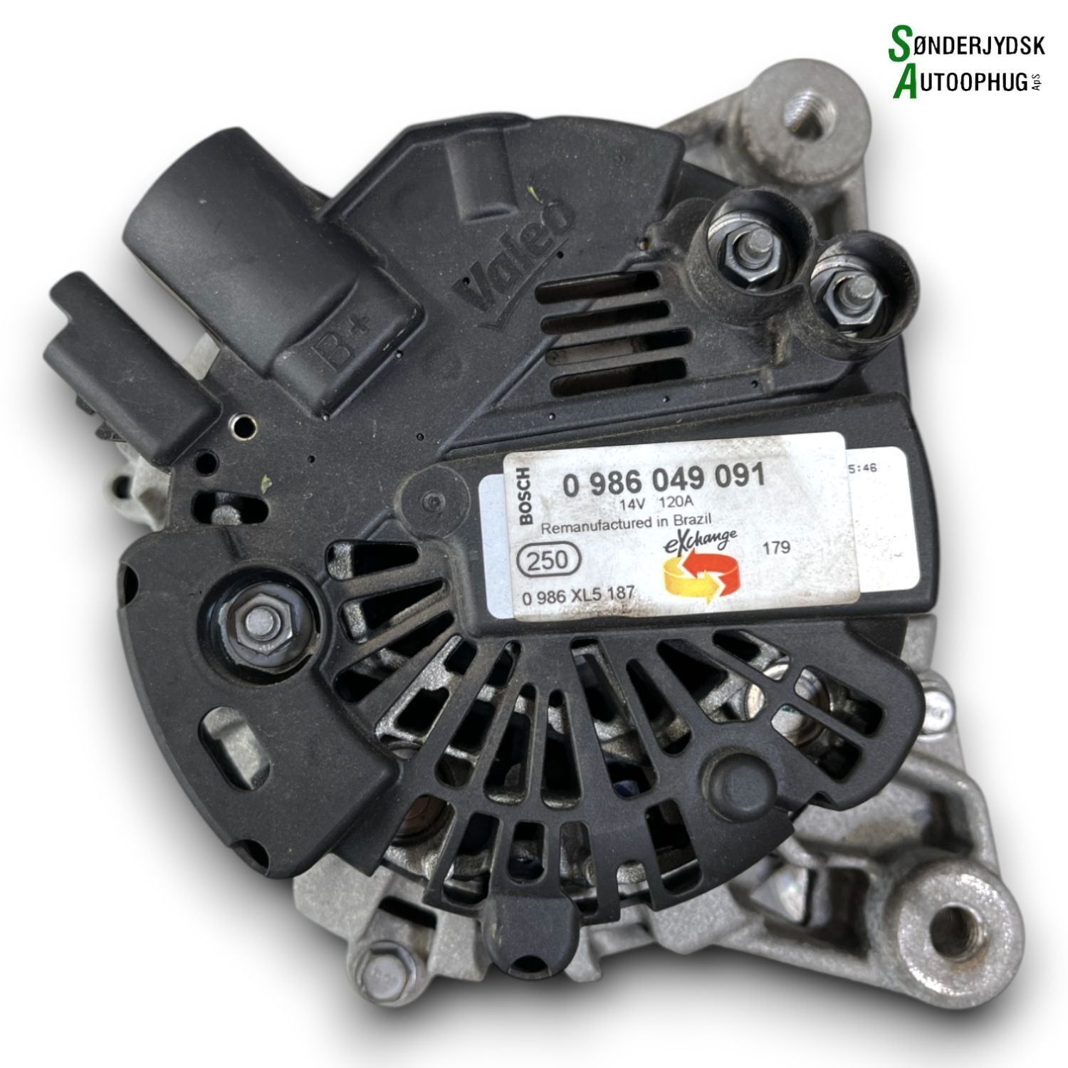 Peugeot 407 Generator Med OEM Nr. 0986049091 Fra Peugeot Ophugger