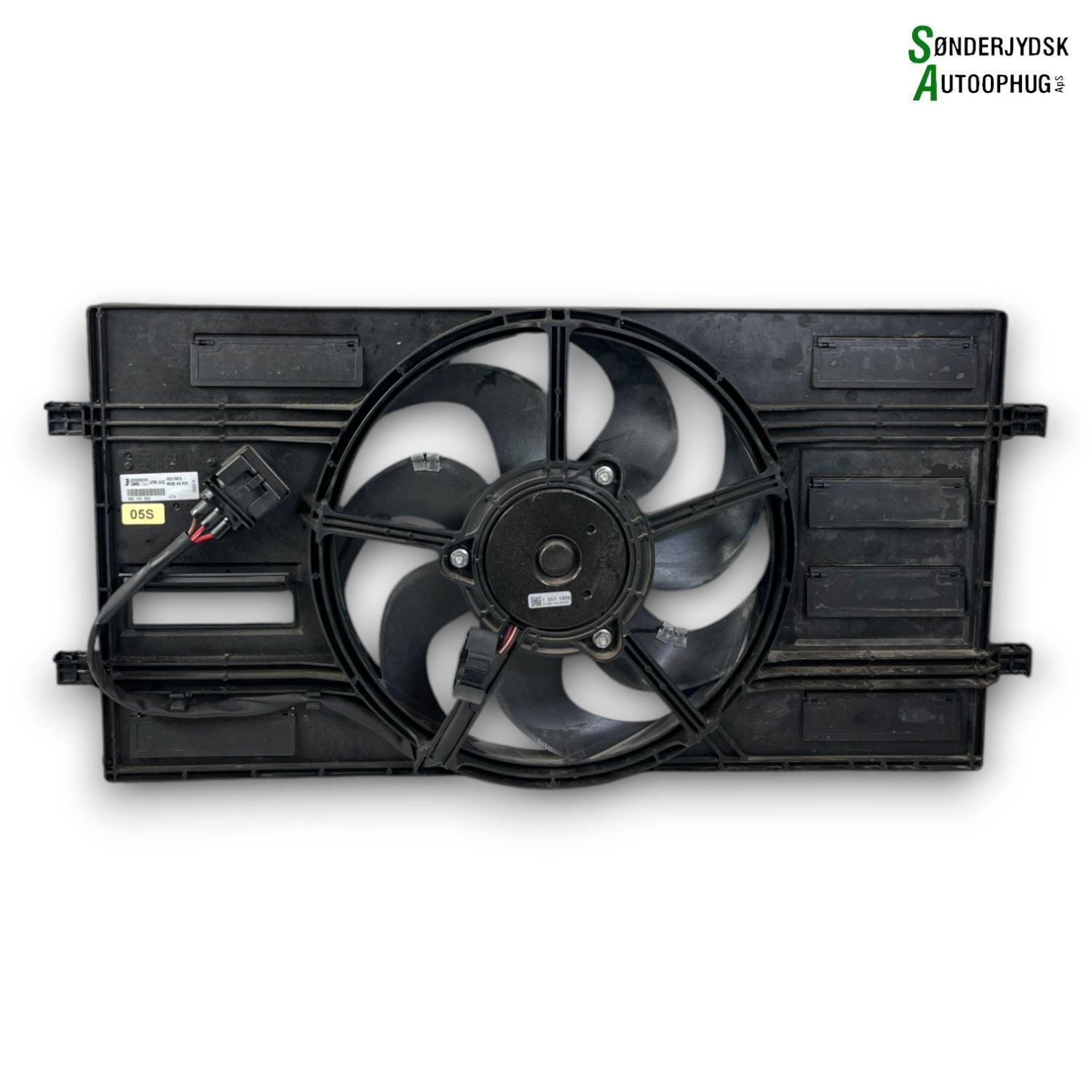 VW Polo AW Kølerblæser El Med OEM Nr. 2G0121203 Fra VW Ophugger