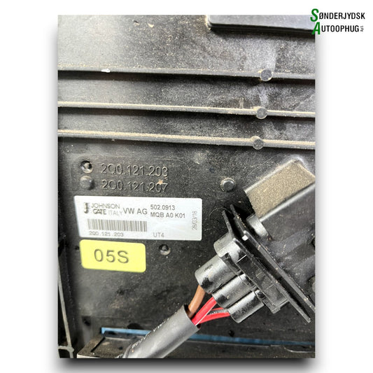 VW Polo AW Kølerblæser El Med OEM Nr. 2Q0121203 Fra VW Ophugger