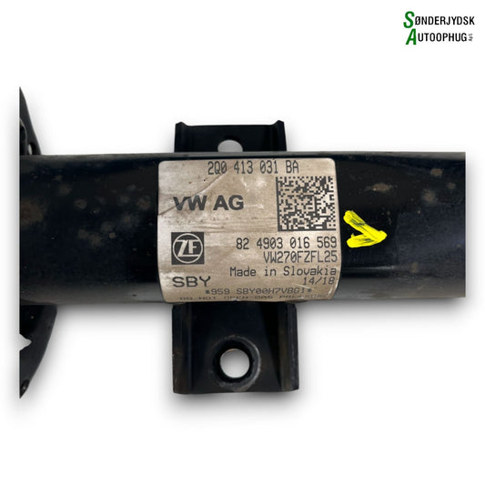 VW Polo AW Fjederben For V Med OEM Nr. 2Q0413031BA Fra VW Ophugger