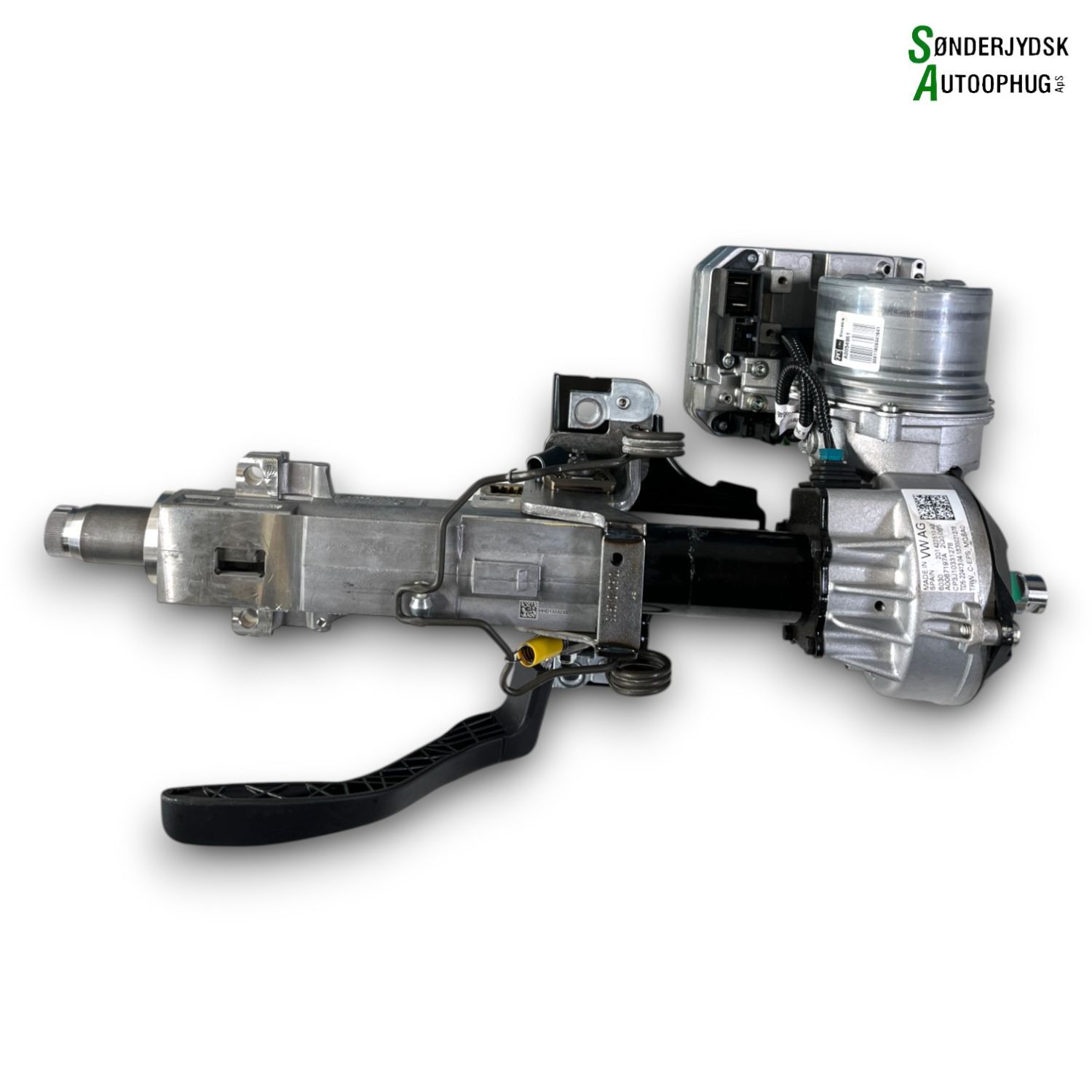 VW Polo AW Ratstamme M/El-Servo Med OEM Nr. 2Q1423510DE Fra VW Ophugger