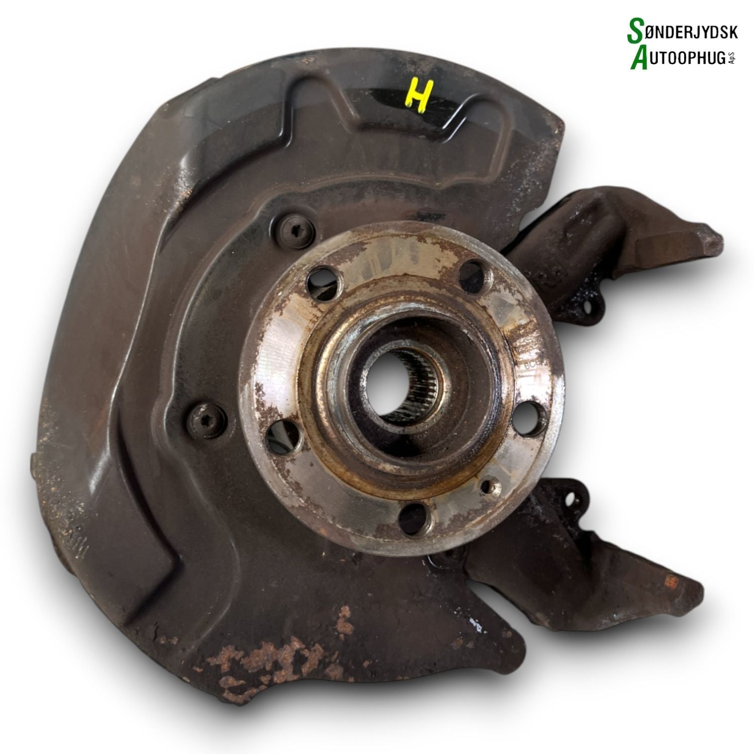 VW Polo Aw Spindel For H Med OEM Nr. 2Q0407256M Fra VW Ophugger