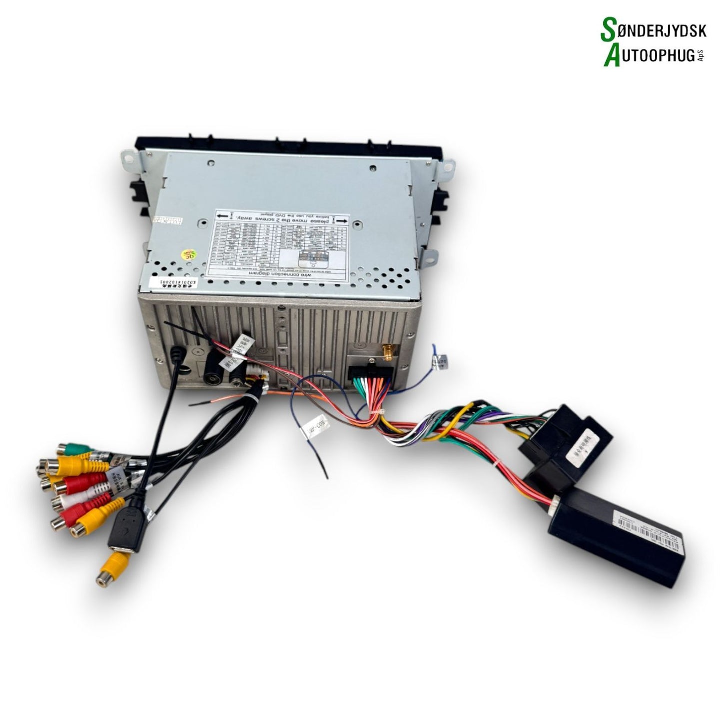 Ford Mondeo 4 Radio, Multi Display Med OEM Nr. Ophugger Fra Ford Ophugger