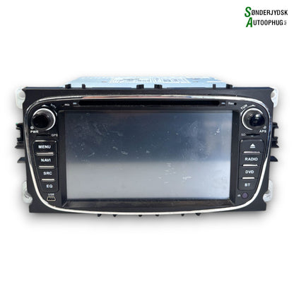 Ford Mondeo 4 Radio, Multi Display Med OEM Nr. Ophugger Fra Ford Ophugger