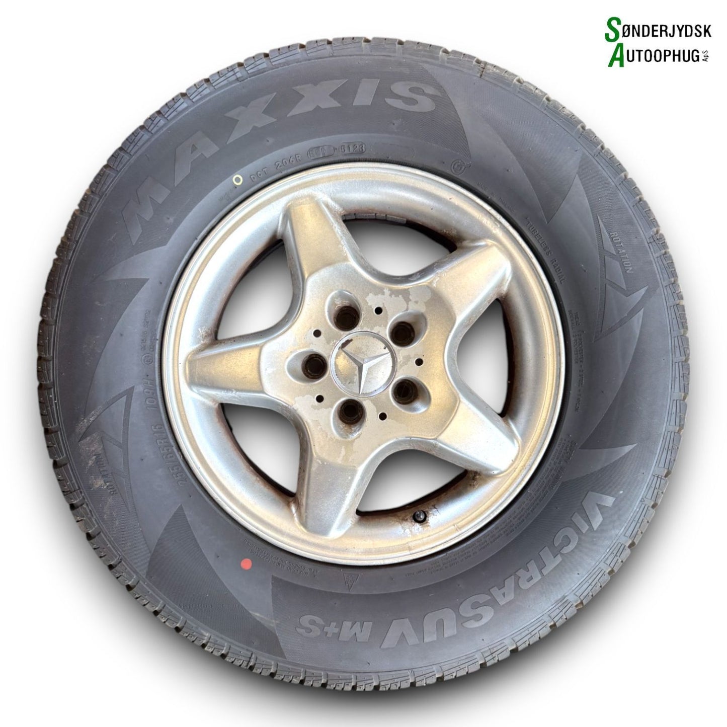 Mercedes ML W163 Fælge M/Vinter Dæk   Med OEM Nr. MAXXIS Fra Mercedes Ophugger