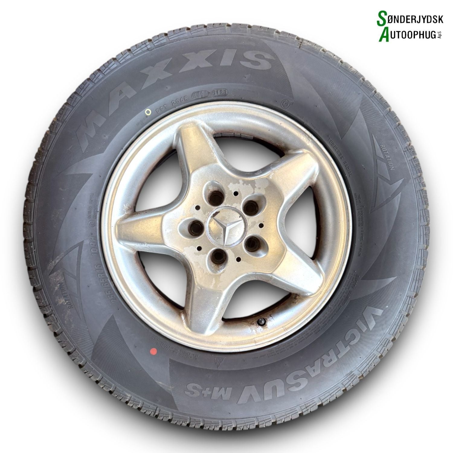 Mercedes ML W163 Fælge M/Vinter Dæk   Med OEM Nr. MAXXIS Fra Mercedes Ophugger