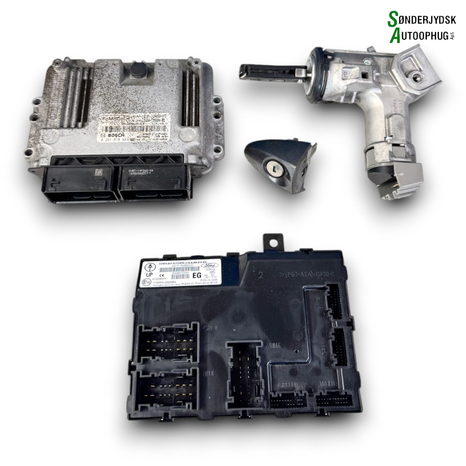 Ford Fiesta 7 Låsesæt  Med OEM Nr. CV6A12B684BD Fra Ford Ophugger