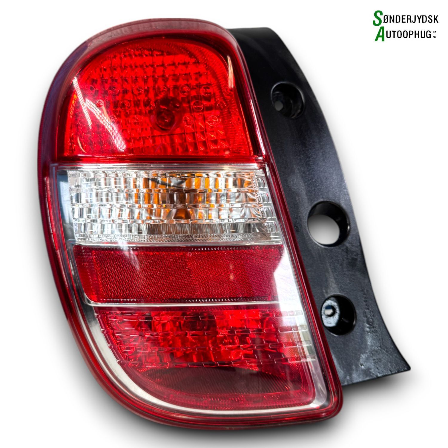 Nissan Micra K13 Baglygte Med OEM Nr. 265551HA1B Fra Nissan Ophugger