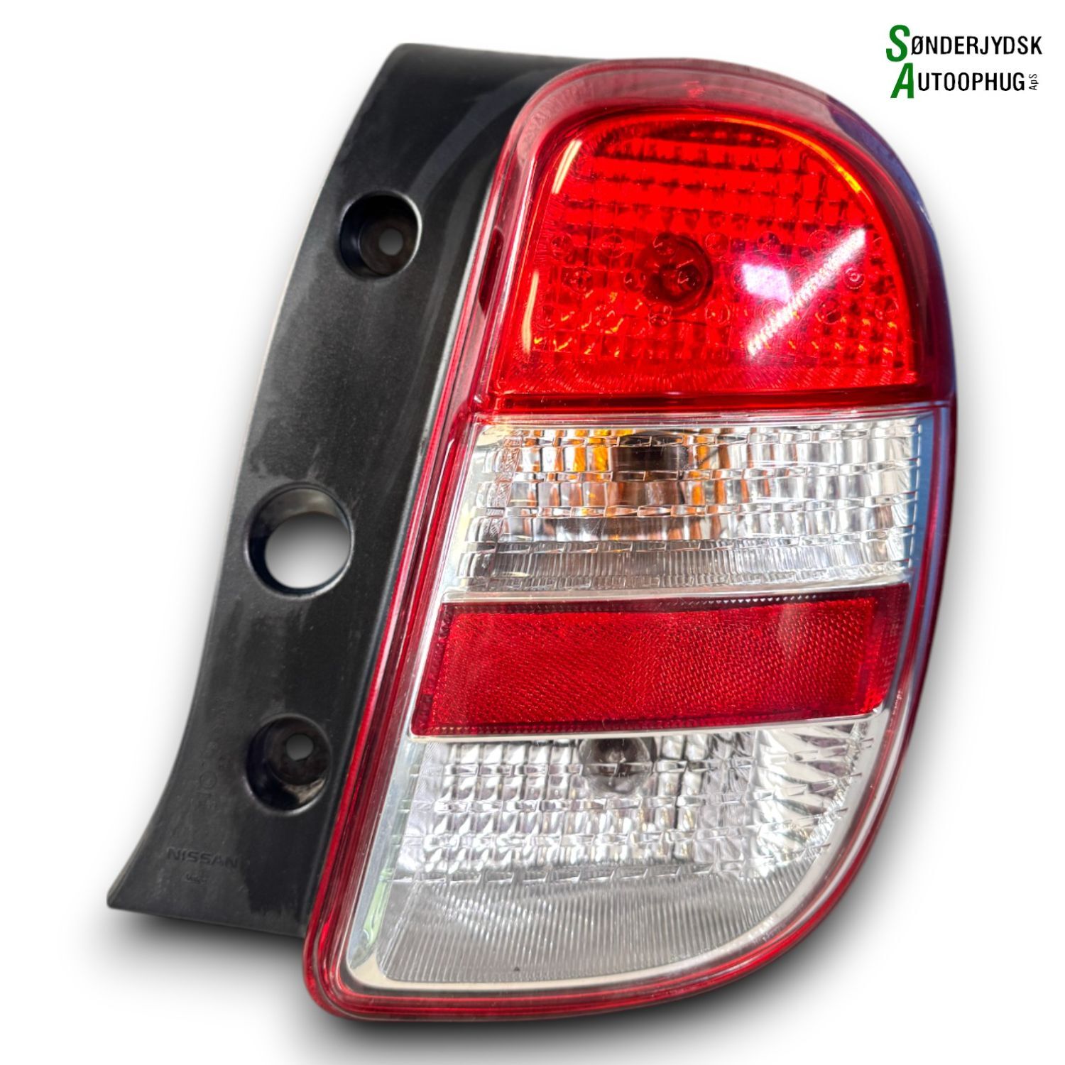 Nissan Micra K13 Baglygte Med OEM Nr. 265501HA0B Fra Nissan Ophugger