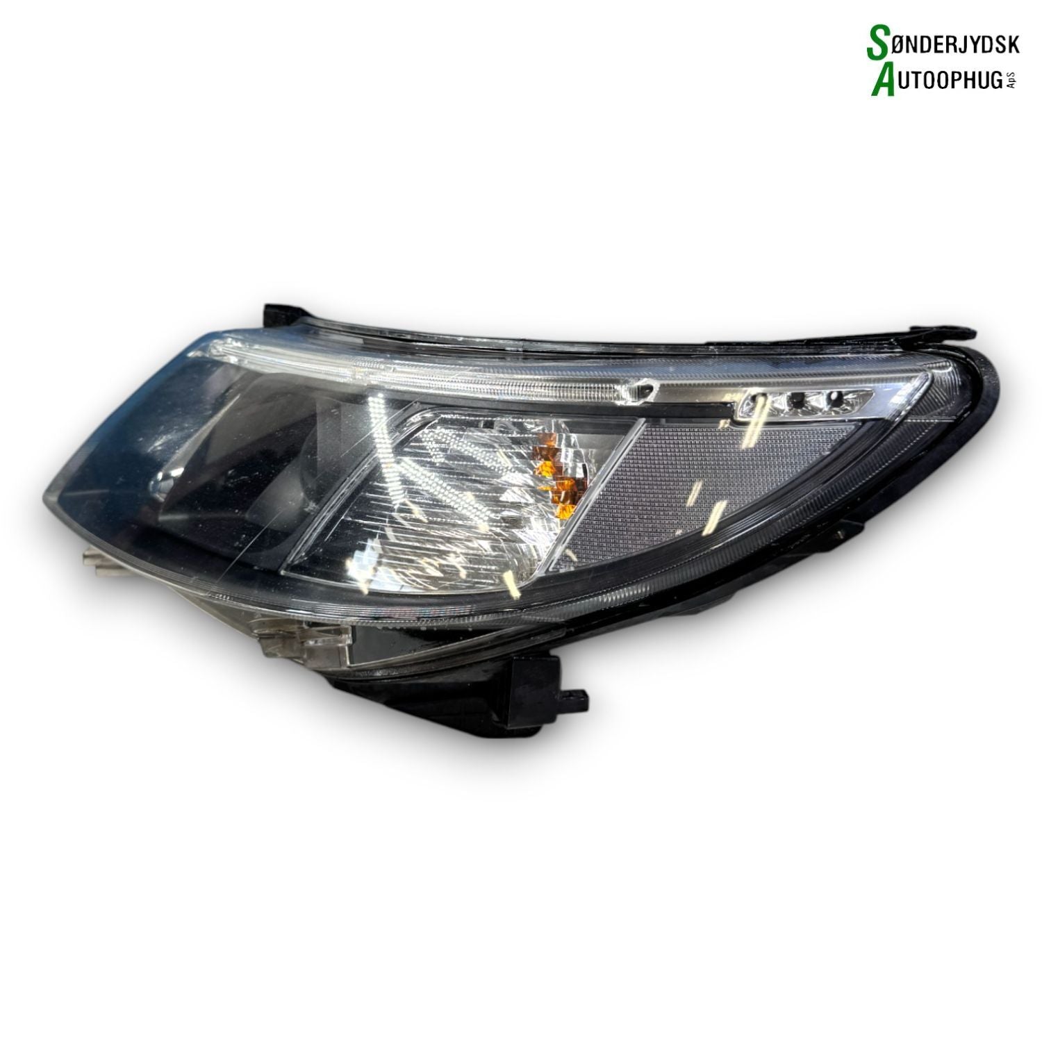 Saab 9-3 Facel. Forlygte Med OEM Nr. 1EL01031735 Fra Saab Ophugger