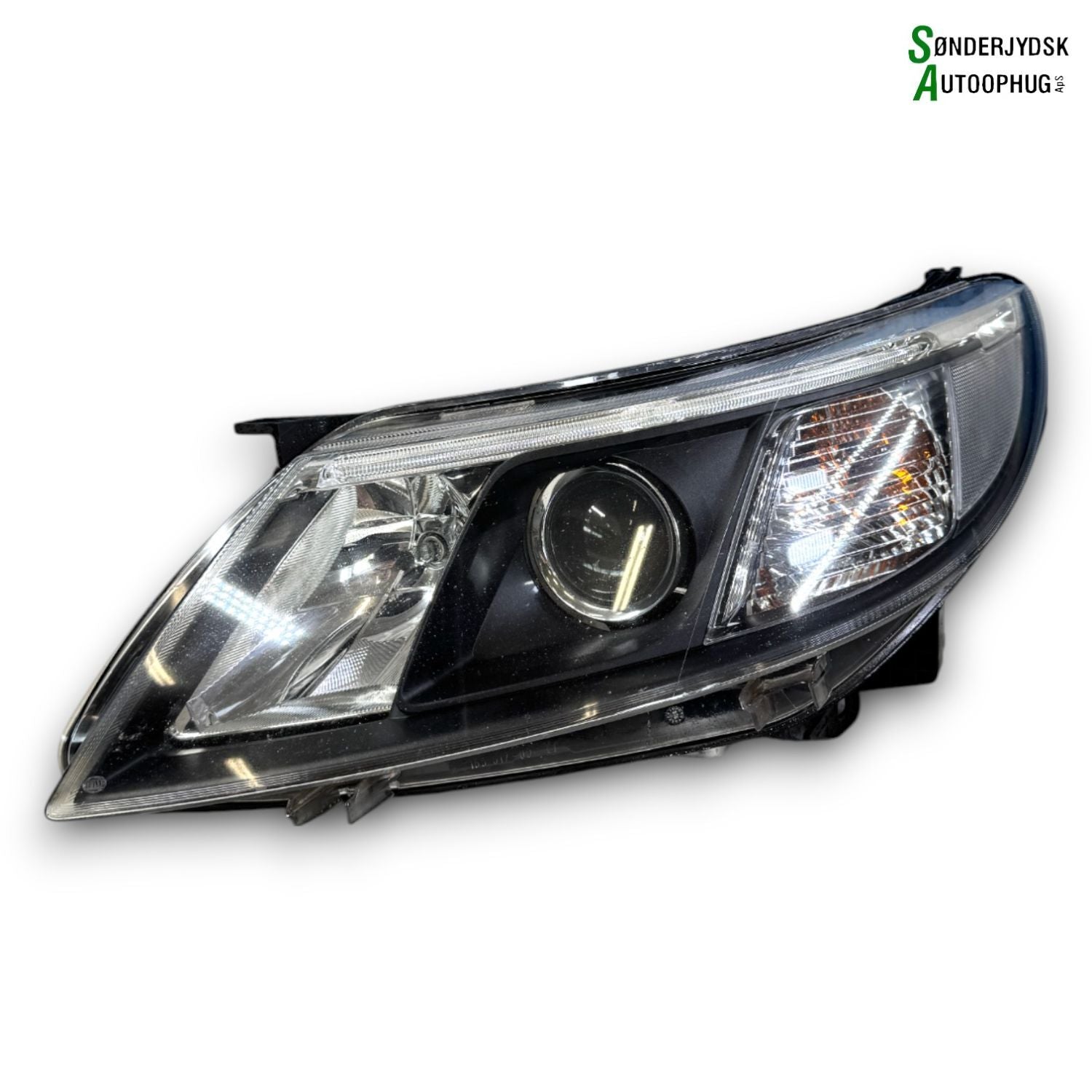Saab 9-3 Facel. Forlygte Med OEM Nr. 1EL01031735 Fra Saab Ophugger