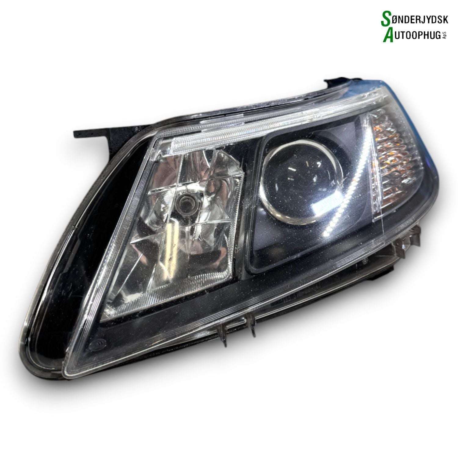 Saab 9-3 Facel. Forlygte Med OEM Nr. P12842059 Fra Saab Ophugger