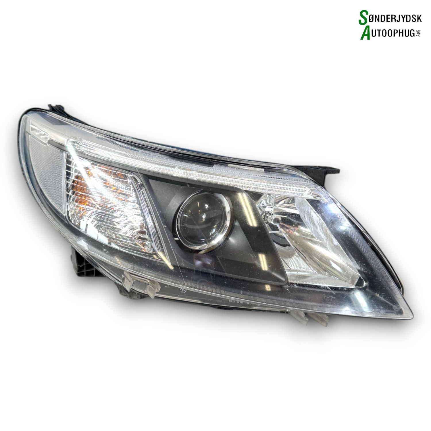 Saab 9‑3 Facel. Forlygte Med OEM Nr. 1EL00960636 Fra Saab Ophugger