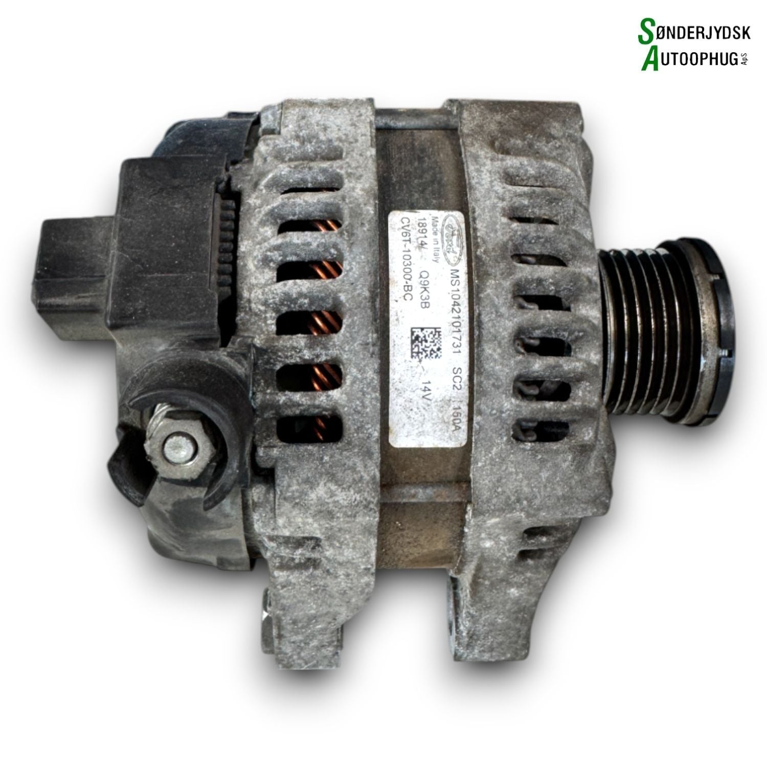 Ford Fiesta 7 Generator Med OEM Nr. CV6T10300BC Fra Ford Ophugger