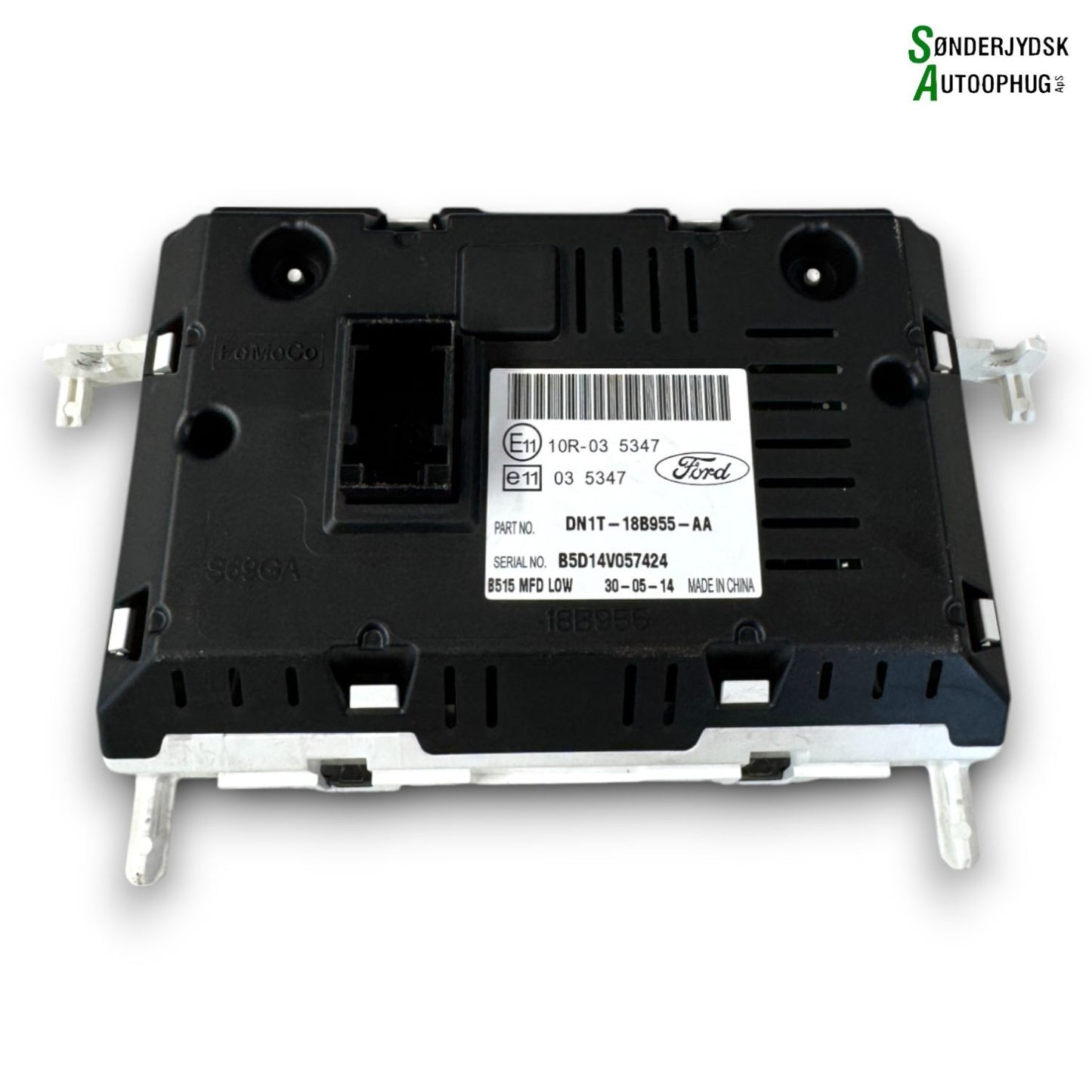 Ford Fiesta 7 Radio, Multi Display Med OEM Nr. DN1T18B955AA Fra Ford Ophugger