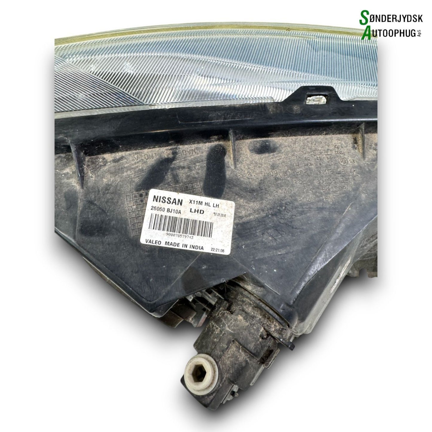 Nissan NV200 Forlygte Med OEM Nr. 26060BJ10A Fra Nissan Ophugger