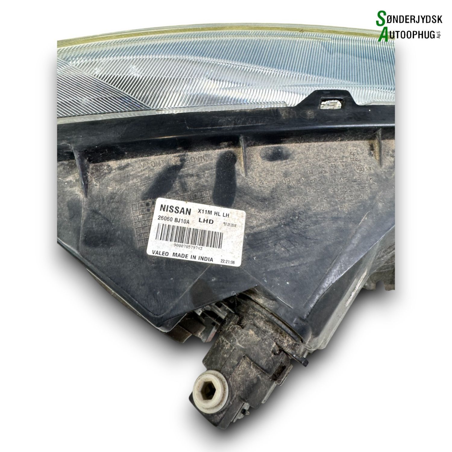 Nissan NV200 Forlygte Med OEM Nr. 26060BJ10A Fra Nissan Ophugger