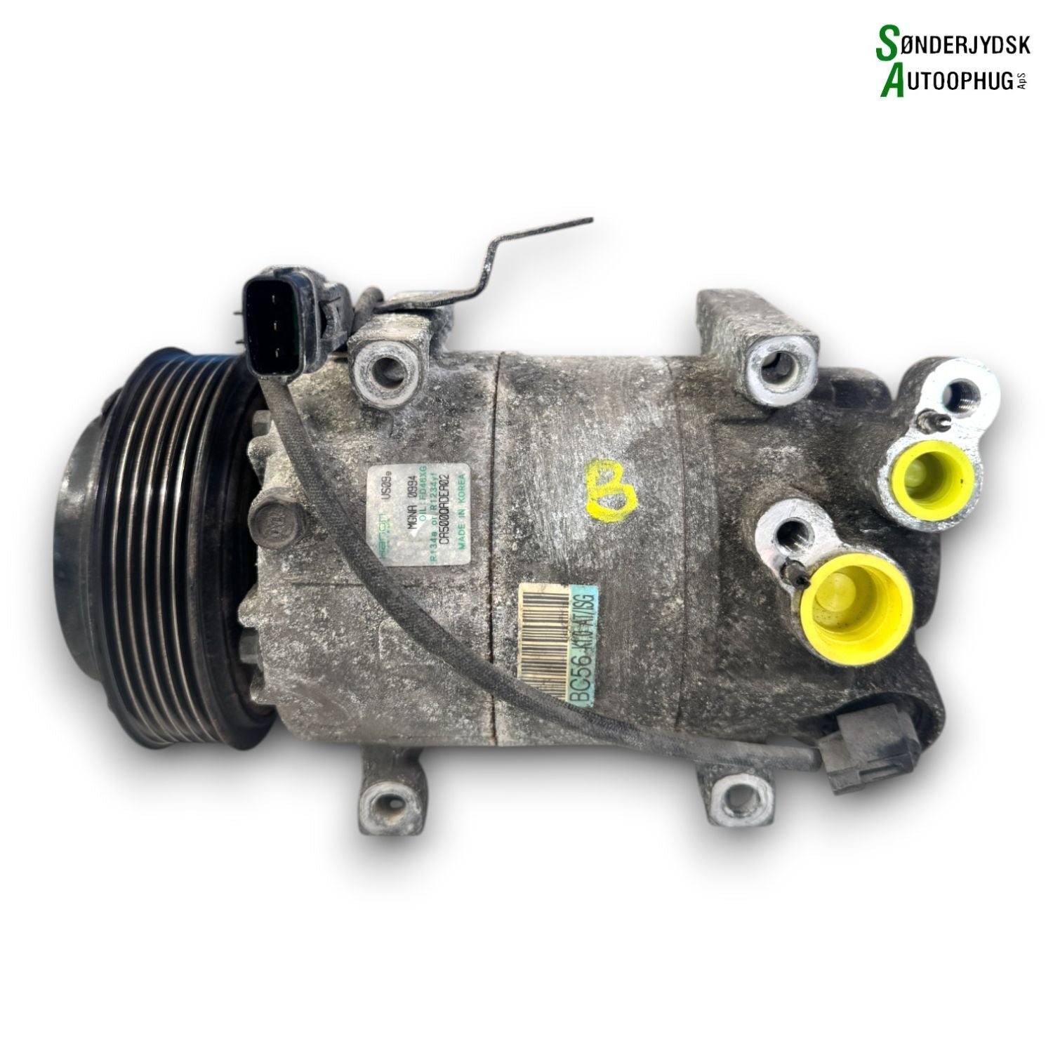 Hyundai I10 Aircondition Pumpe Med OEM Nr. 97701B9560	 Fra Hyundai Ophugger