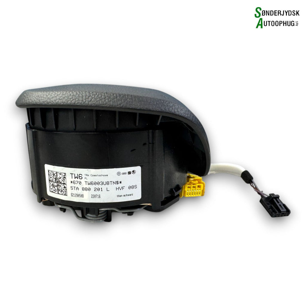 VW Touran 5T Airbag  Med OEM Nr. 5TA880201ACHVF Fra VW Ophugger