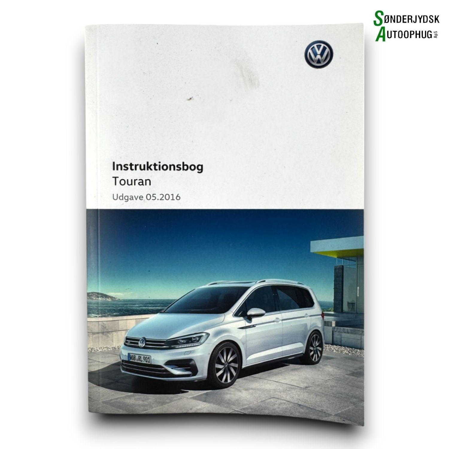 VW Touran 5T Instruktionsbog Med OEM Nr. 5TA012738AC Fra VW Ophugger