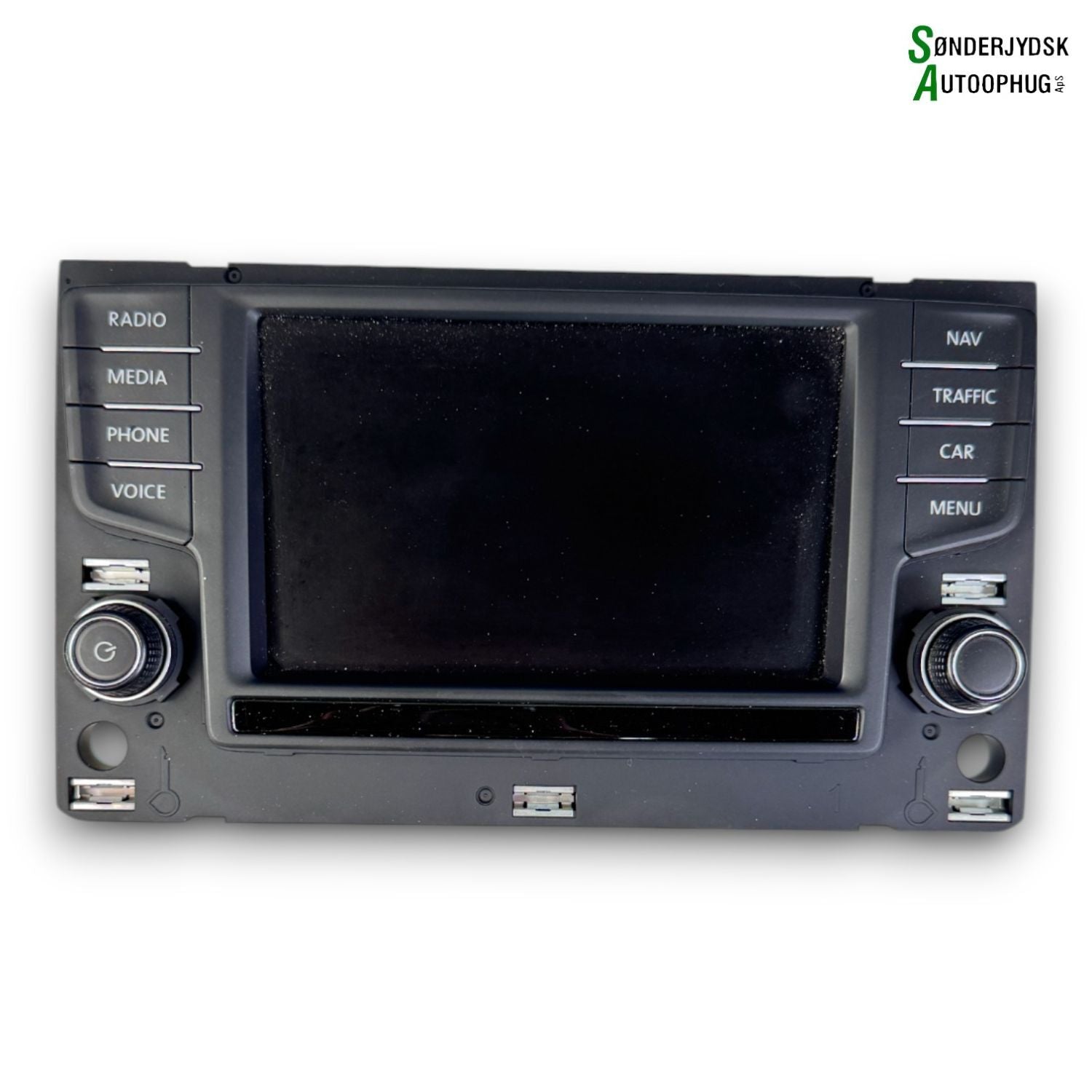 VW Touran 5T Radio, Multi Display Med OEM Nr. 3G0919605D Fra VW Autoophug
