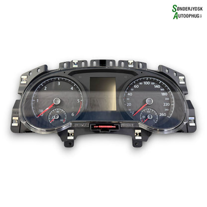 VW Touran 5T Speedometer - Instrument Med OEM Nr. 5TA260302 Fra VW Ophugger