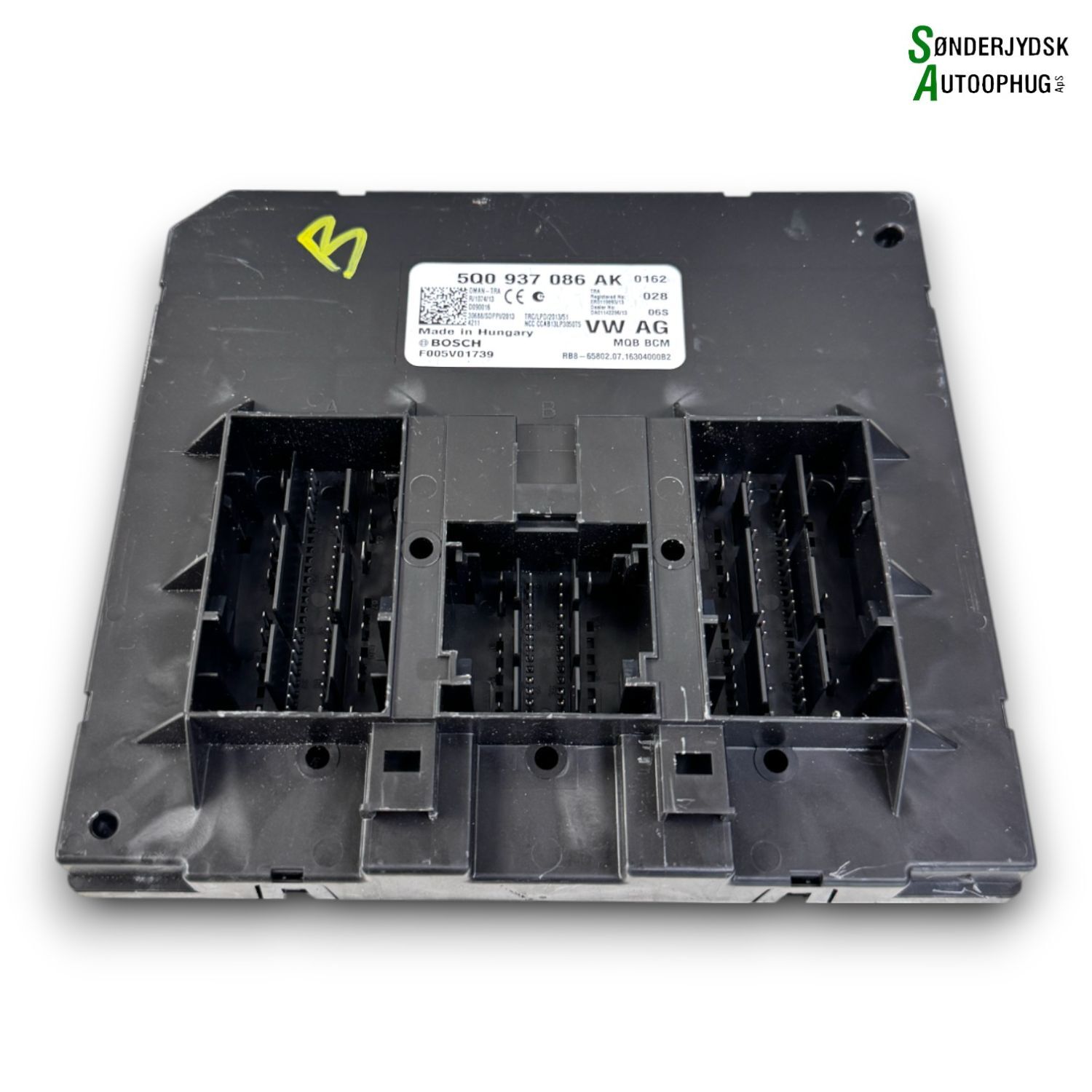VW Touran 5T Bcm / Komfortkomputer Med OEM Nr. 5Q0937086AKZ00 Fra VW Autoophug