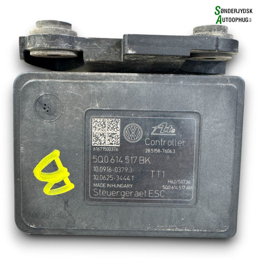 VW Touran 5T Abs Pumpe Med OEM Nr. 5Q0614517FMBEF Fra VW Autoophug