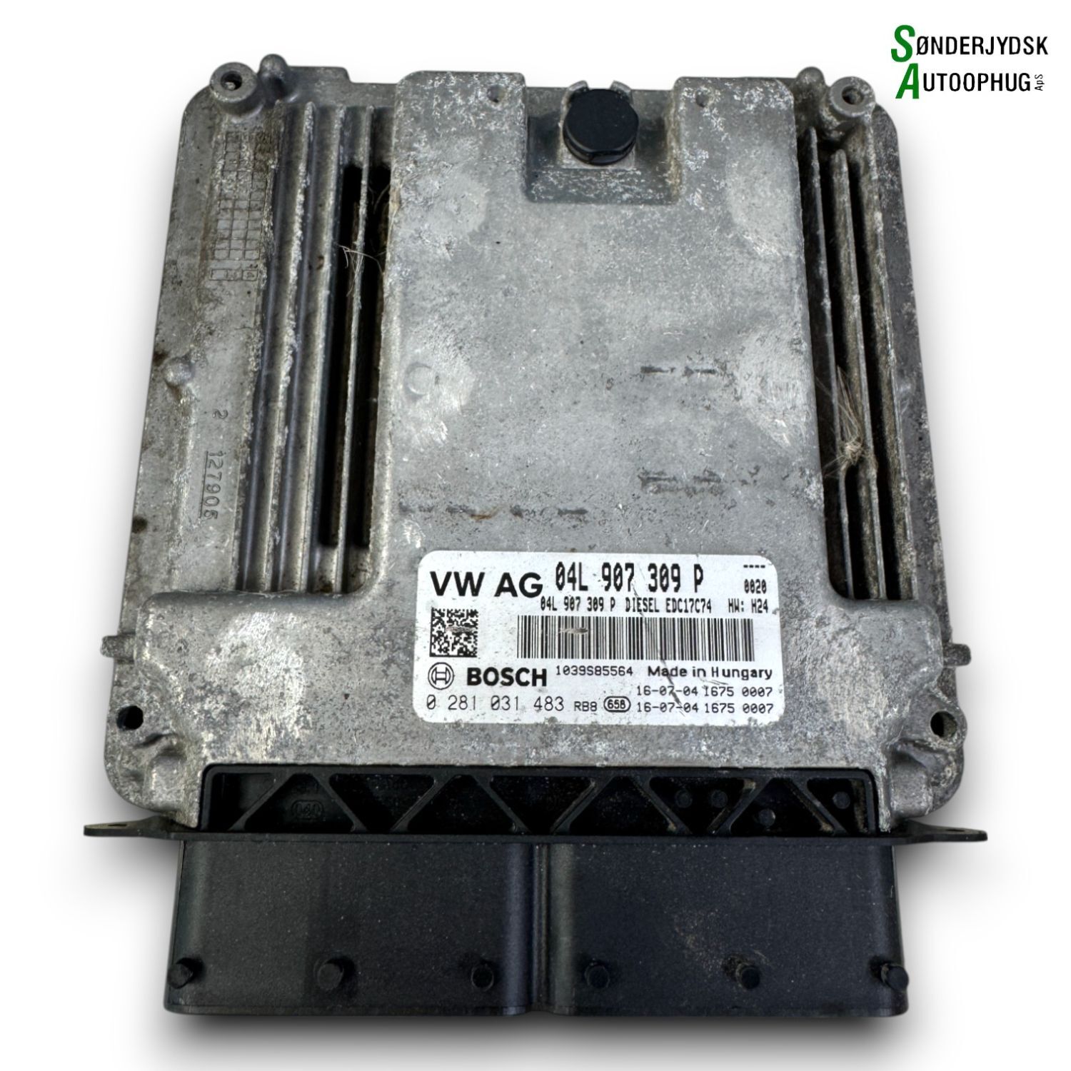 VW Touran 5T Motorstyring - Motorstyreboks - Injection Elboks Med OEM Nr. 281031483 Fra VW Ophugger