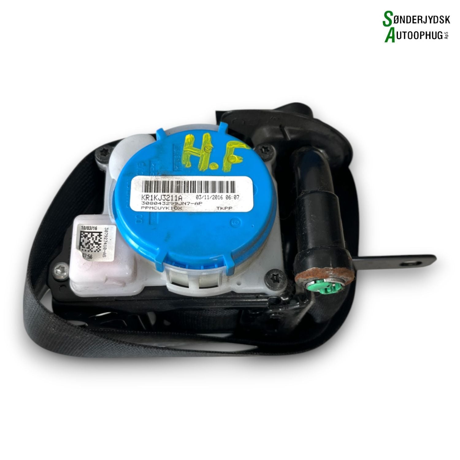 Peugeot 108 Sikkerhedsseler For Med OEM Nr. B0008720XX Fra Peugeot Ophugger