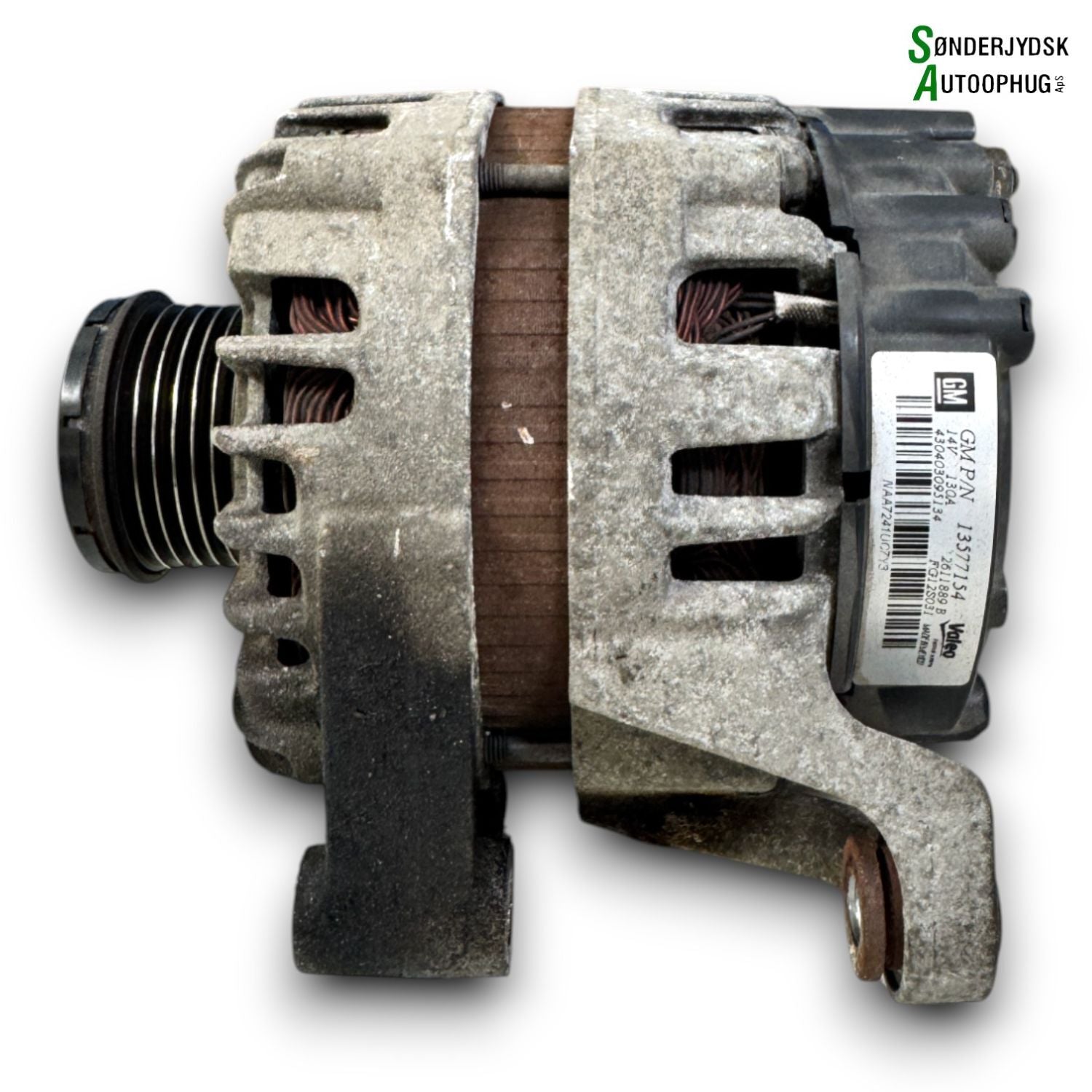 Opel Adam Generator Med OEM Nr. 13577154 Fra Opel Ophugger