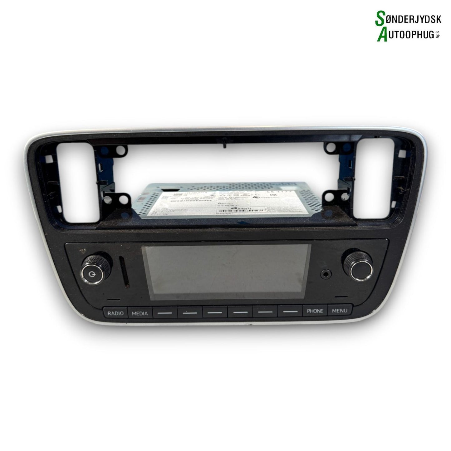 Skoda Citigo Radio, Multi Display Med OEM Nr. 1ST035871AITZ Fra Skoda Ophugger