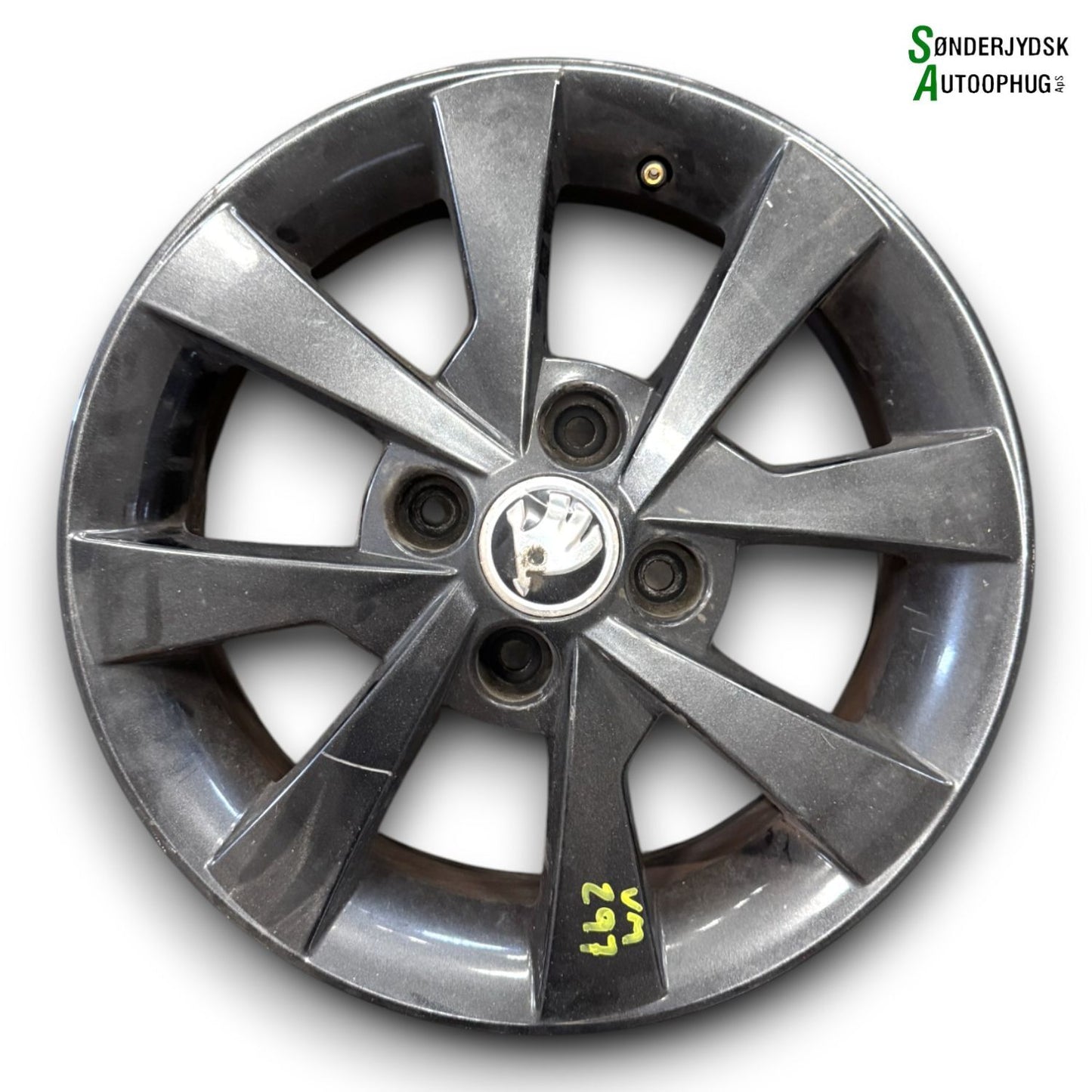 Skoda Citigo Fælg Aluminium Med OEM Nr. 1ST071494E Fra Skoda Ophugger