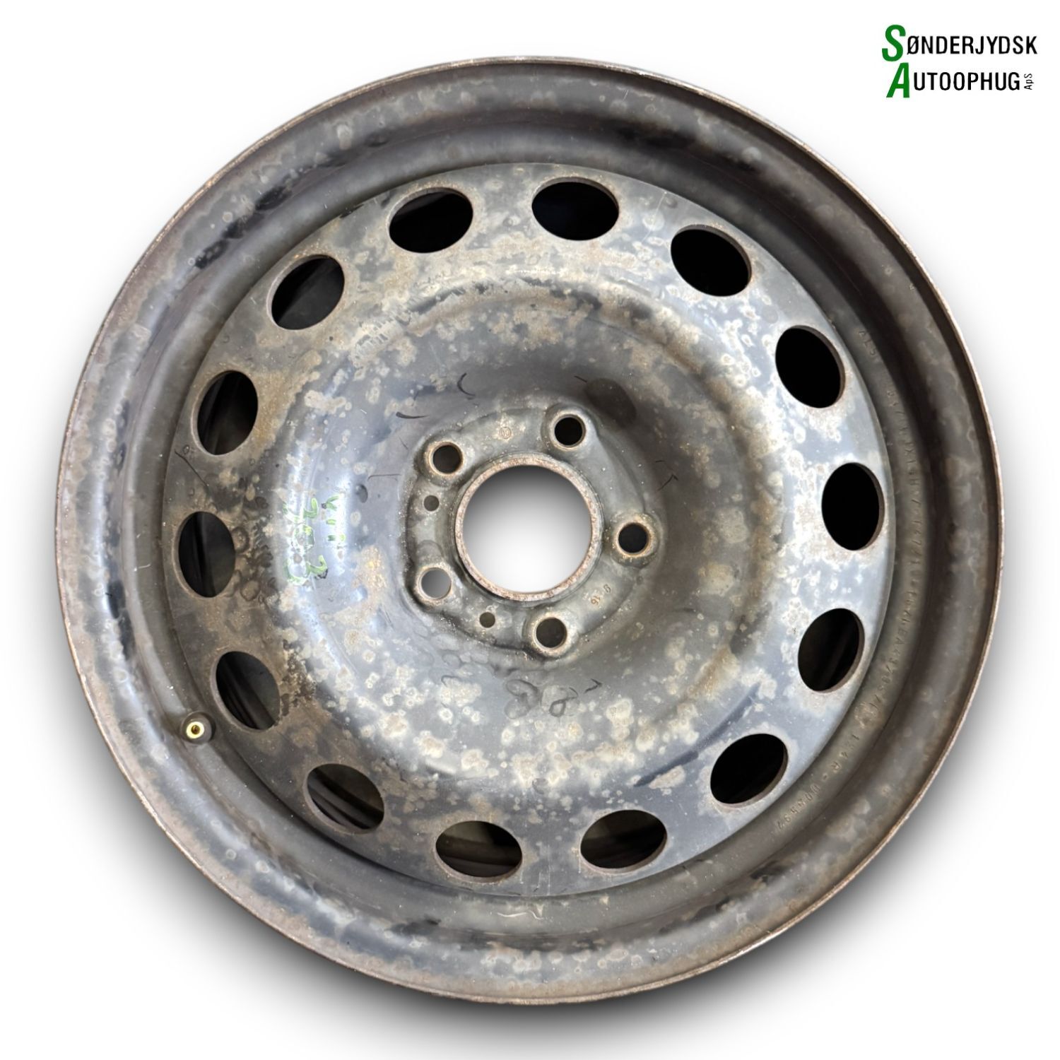 Citroen  Fælg Med OEM Nr. Ophugger Fra Citroen Ophugger