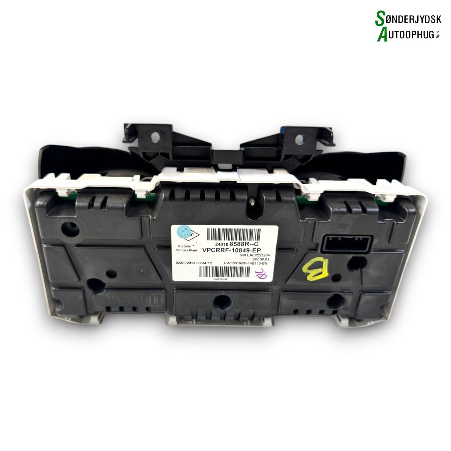 Renault Clio 4 Speedometer - Instrument Med OEM Nr. 248108588R Fra Renault Ophugger