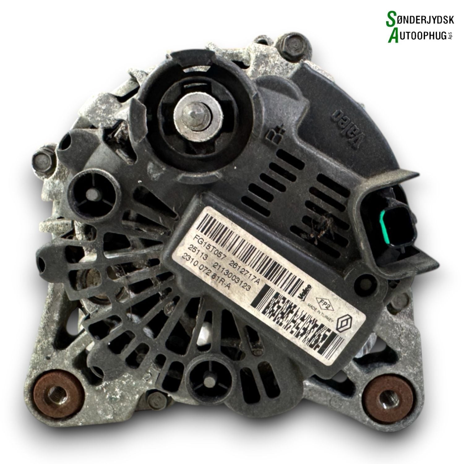 Renault Clio 4 Generator Med OEM Nr. 231007281R Fra Renault Ophugger