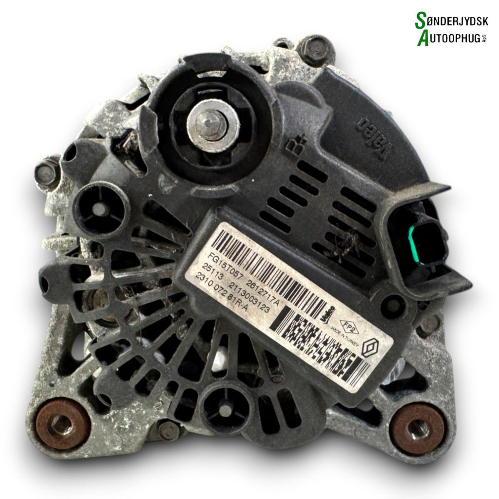 Renault Clio 4 Generator Med OEM Nr. 2113003123 Fra Renault Ophugger