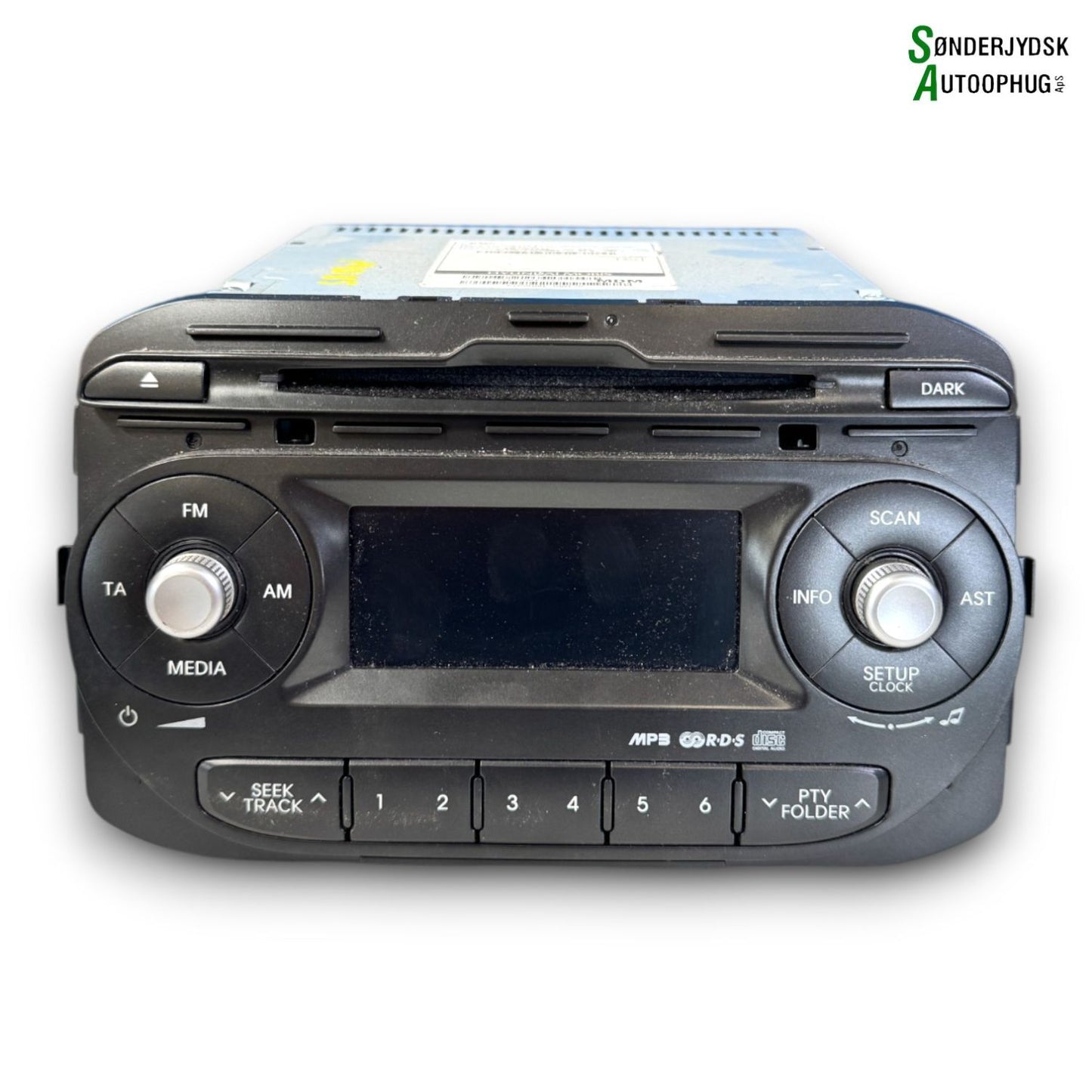 Kia Picanto Radio M/Cd Med OEM Nr. 961701Y201MB2 Fra Kia Ophugger