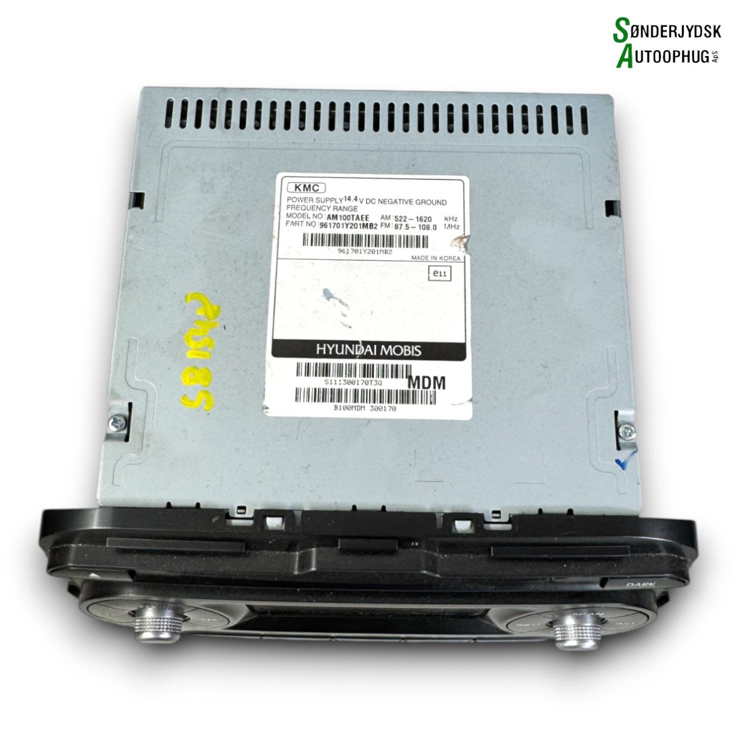 Kia Picanto Radio M/Cd Med OEM Nr. 961701Y201MB2 Fra Kia Ophugger