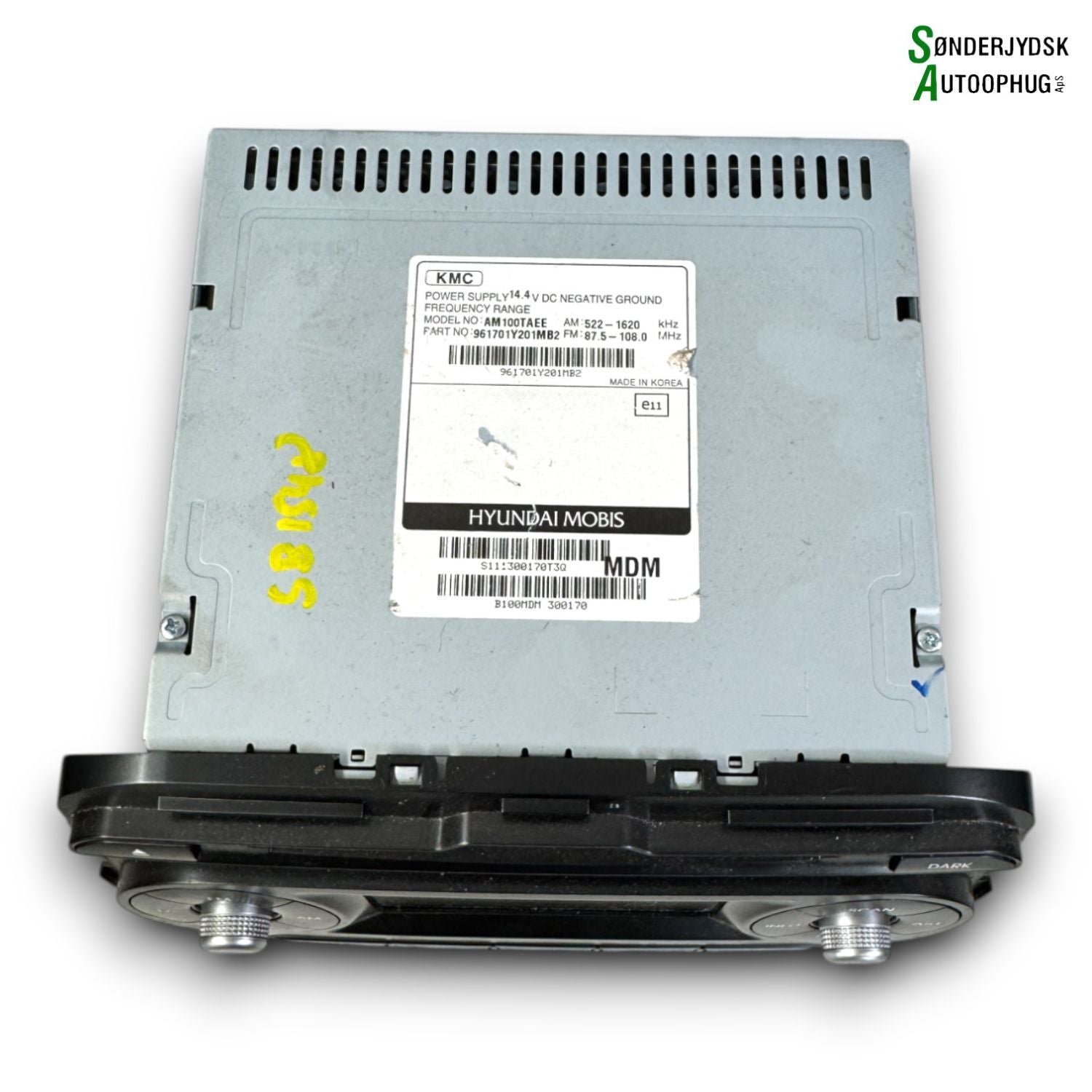 Kia Picanto Radio M/Cd Med OEM Nr. 961701Y201MB2 Fra Kia Ophugger