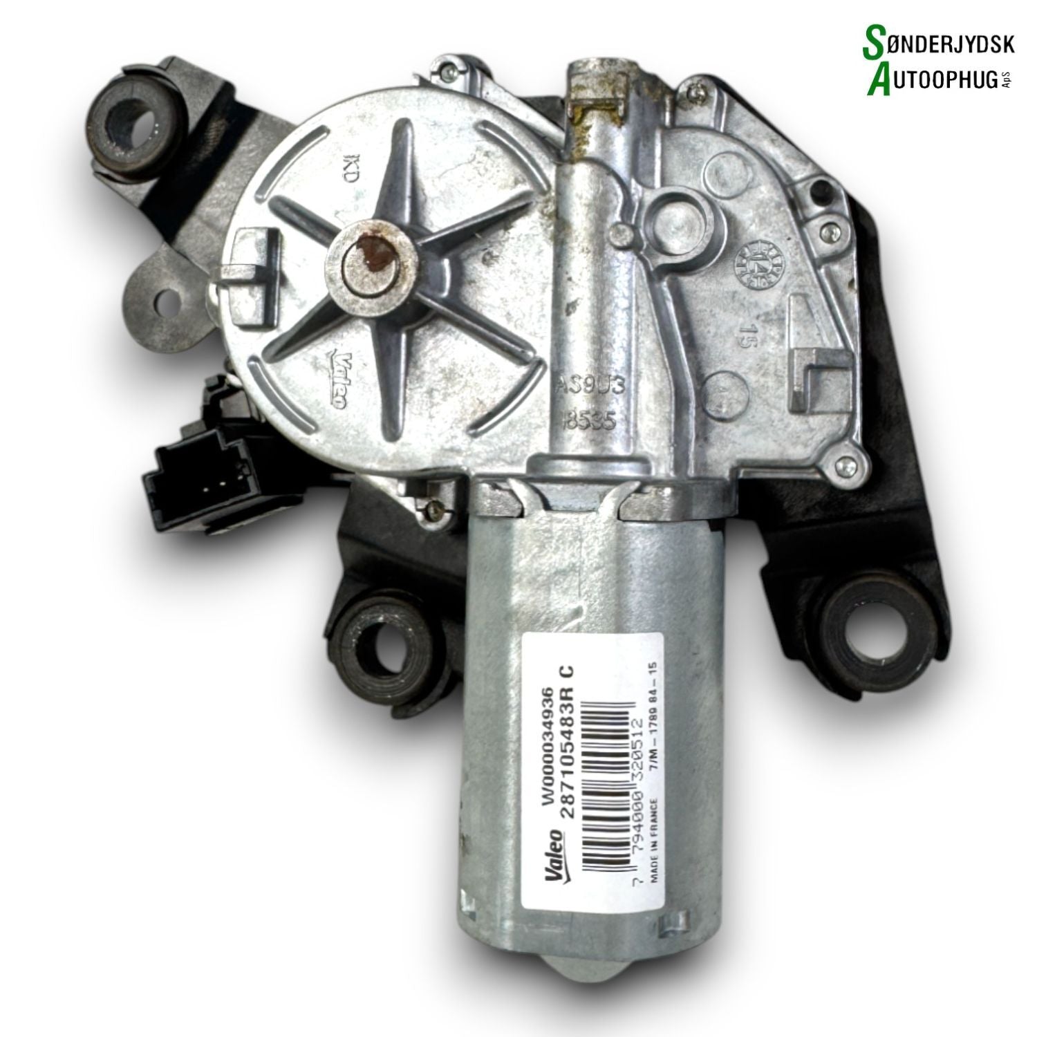 Renault Clio 4 Bagrudevisker Motor Med OEM Nr. 278105483R Fra Renault Ophugger
