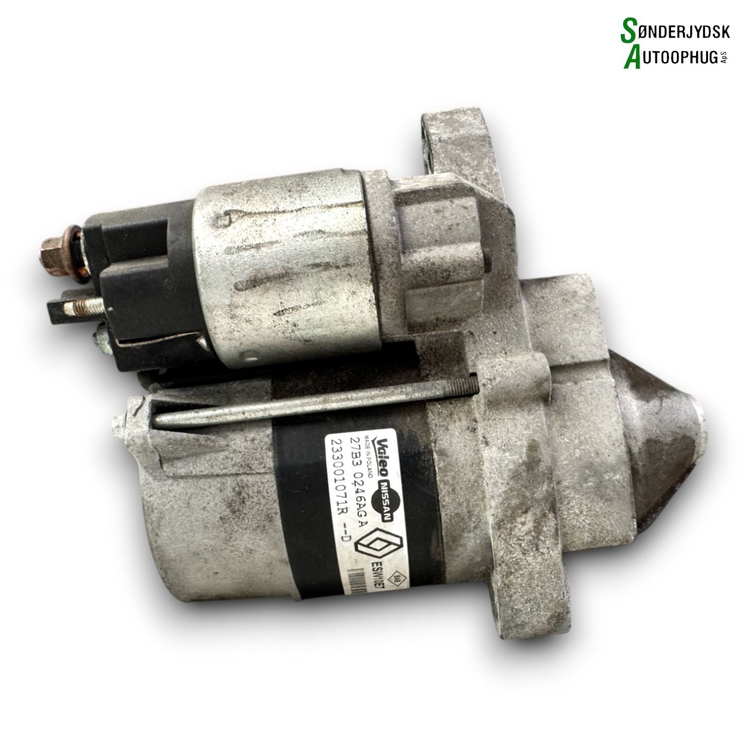 Renault Clio 4 Starter Med OEM Nr. 233001071R Fra Renault Ophugger