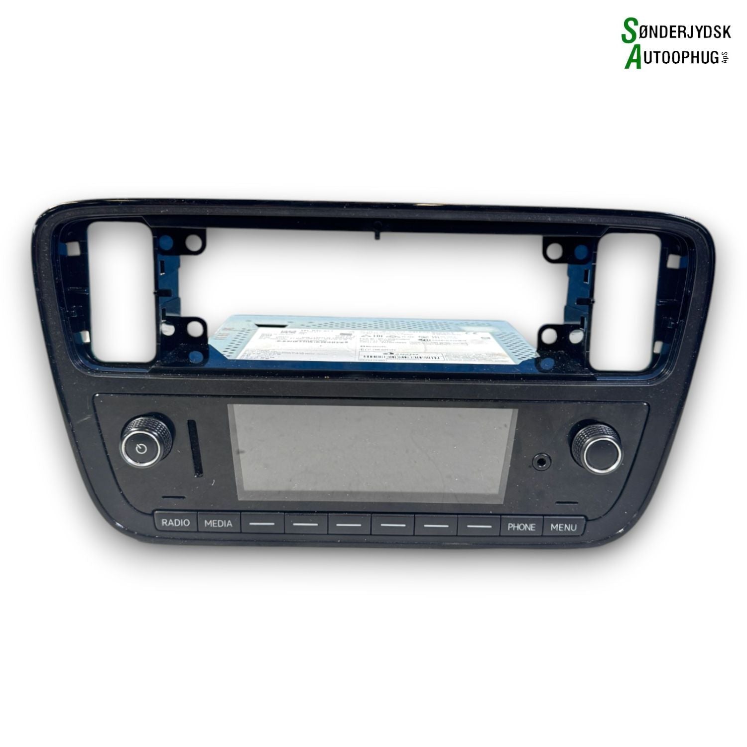 Seat Mii Radio, Multi Display Med OEM Nr. 1SL035871QWA Fra Seat Ophugger