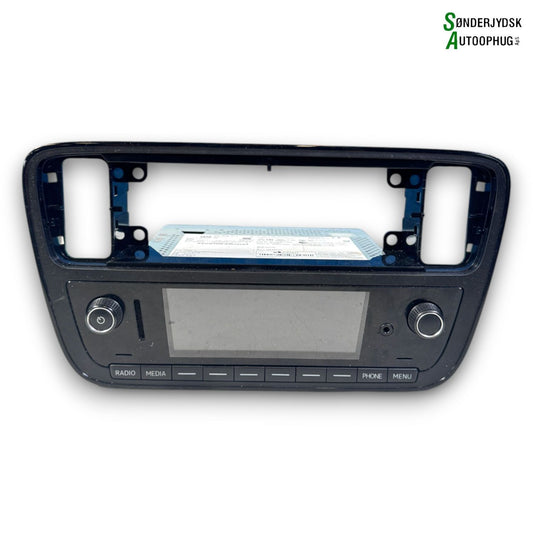 Seat Mii Radio, Multi Display Med OEM Nr. 1SL035871QWA Fra Seat Ophugger