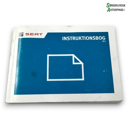 Seat Mii Instruktionsbog Med OEM Nr. Ophugger Fra Seat Ophugger